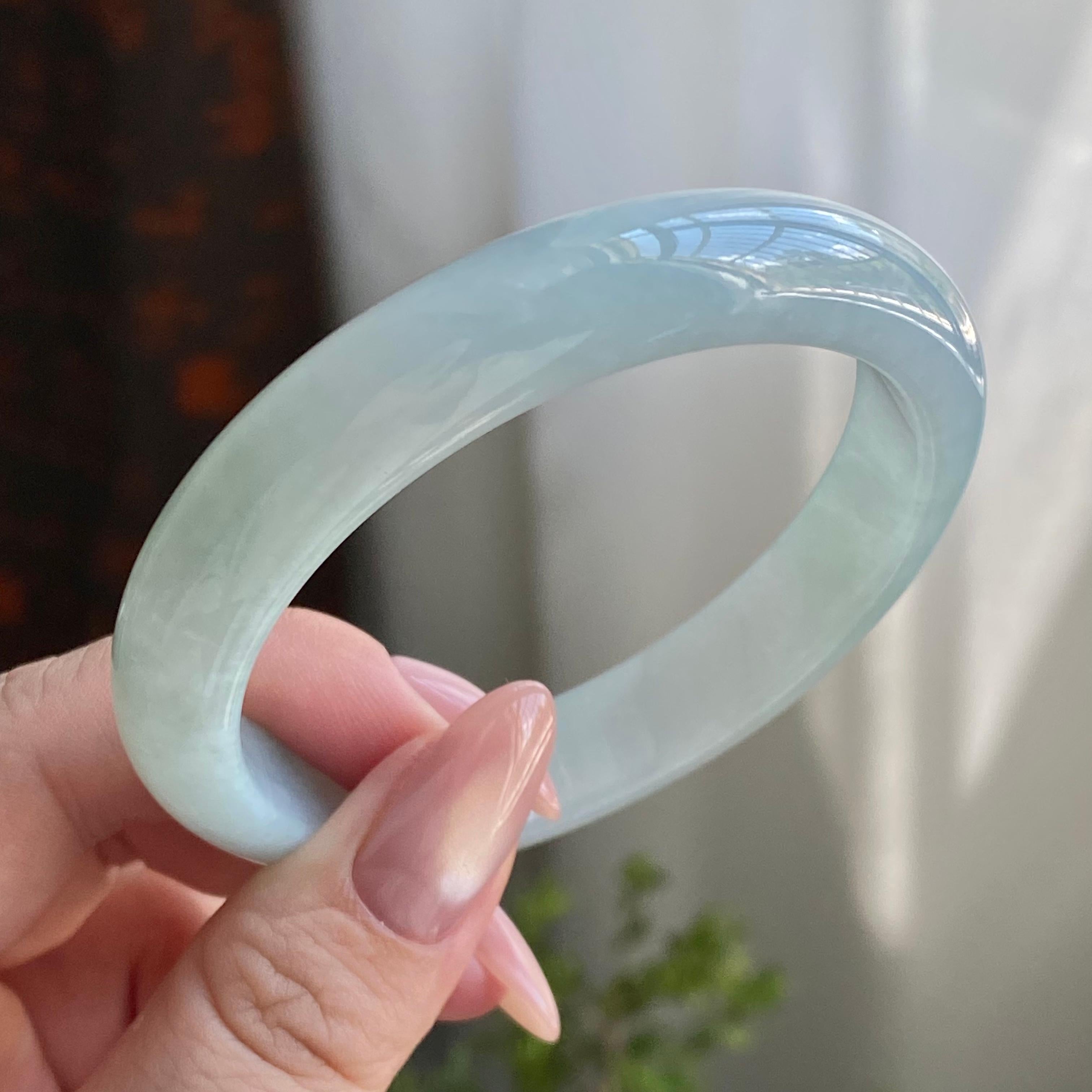 细糯种晴底平安镯（56圈）（yc226859）