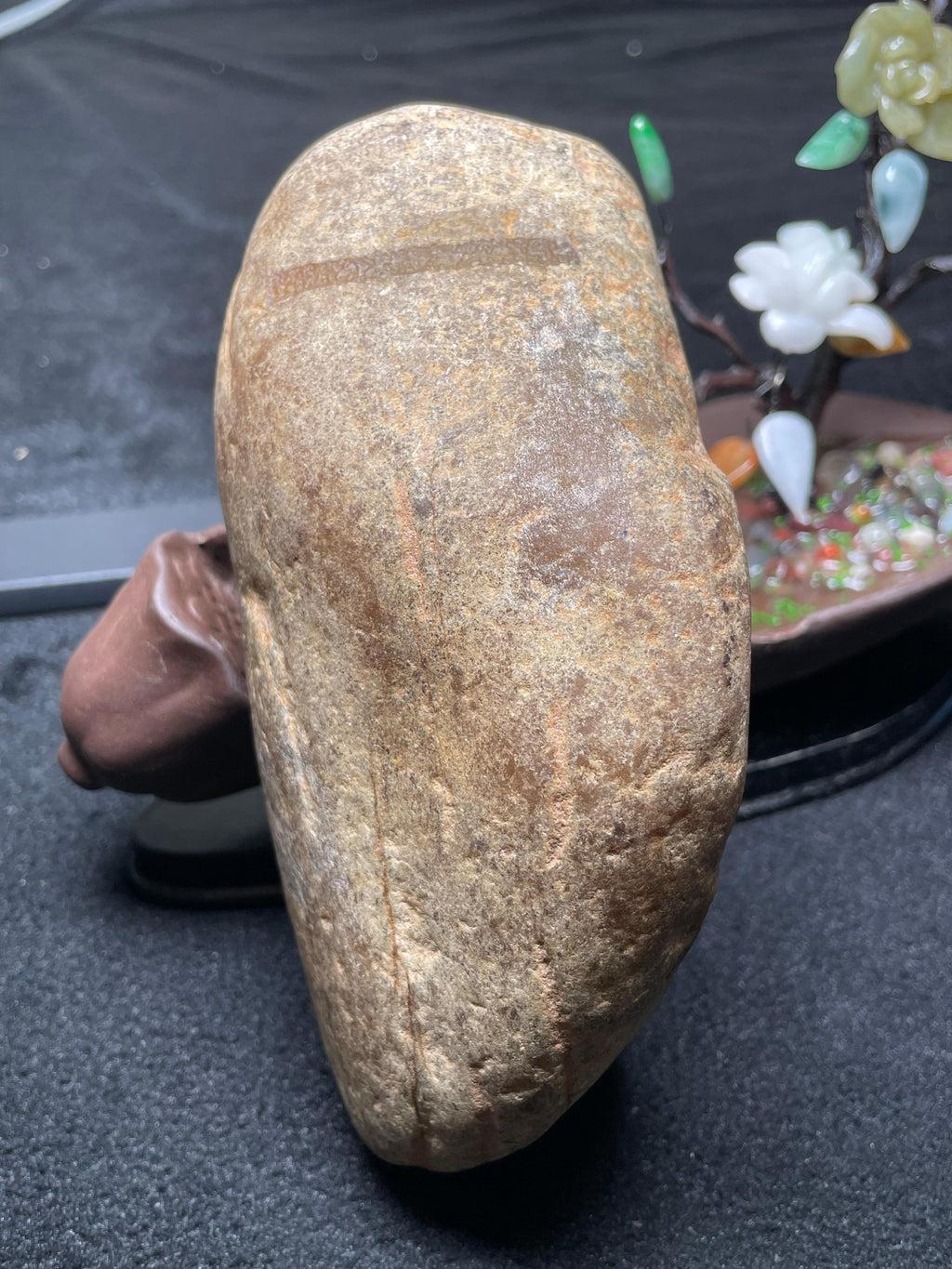 大马坎开窗冰黄手镯料（yc534156）