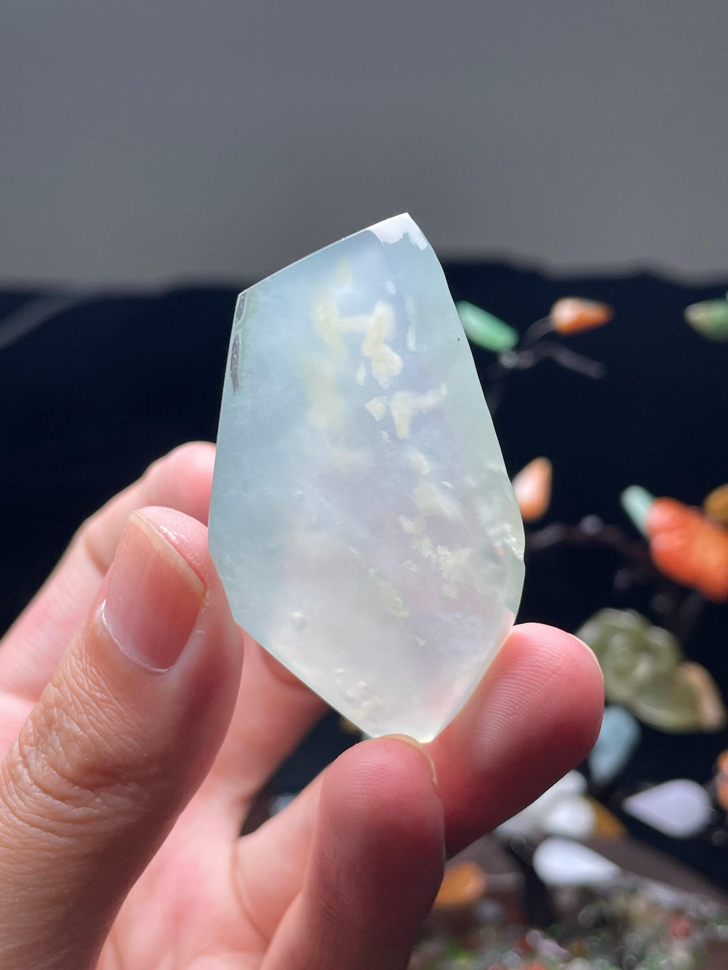 高冰雪花棉挂件料（yc508430）