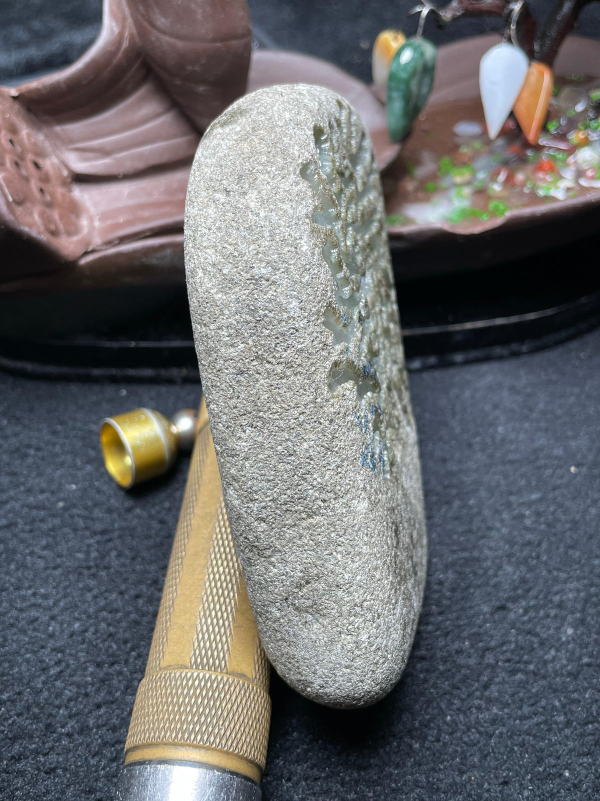 后江开窗白冰牌子料（yc701409）