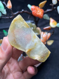 黄翡雪花棉片料（yc708084）