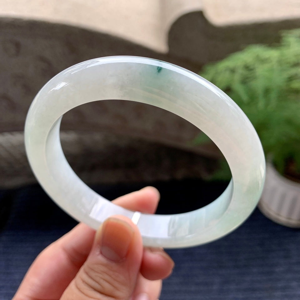 糯种飘花平安镯（61mm）（yc099424）