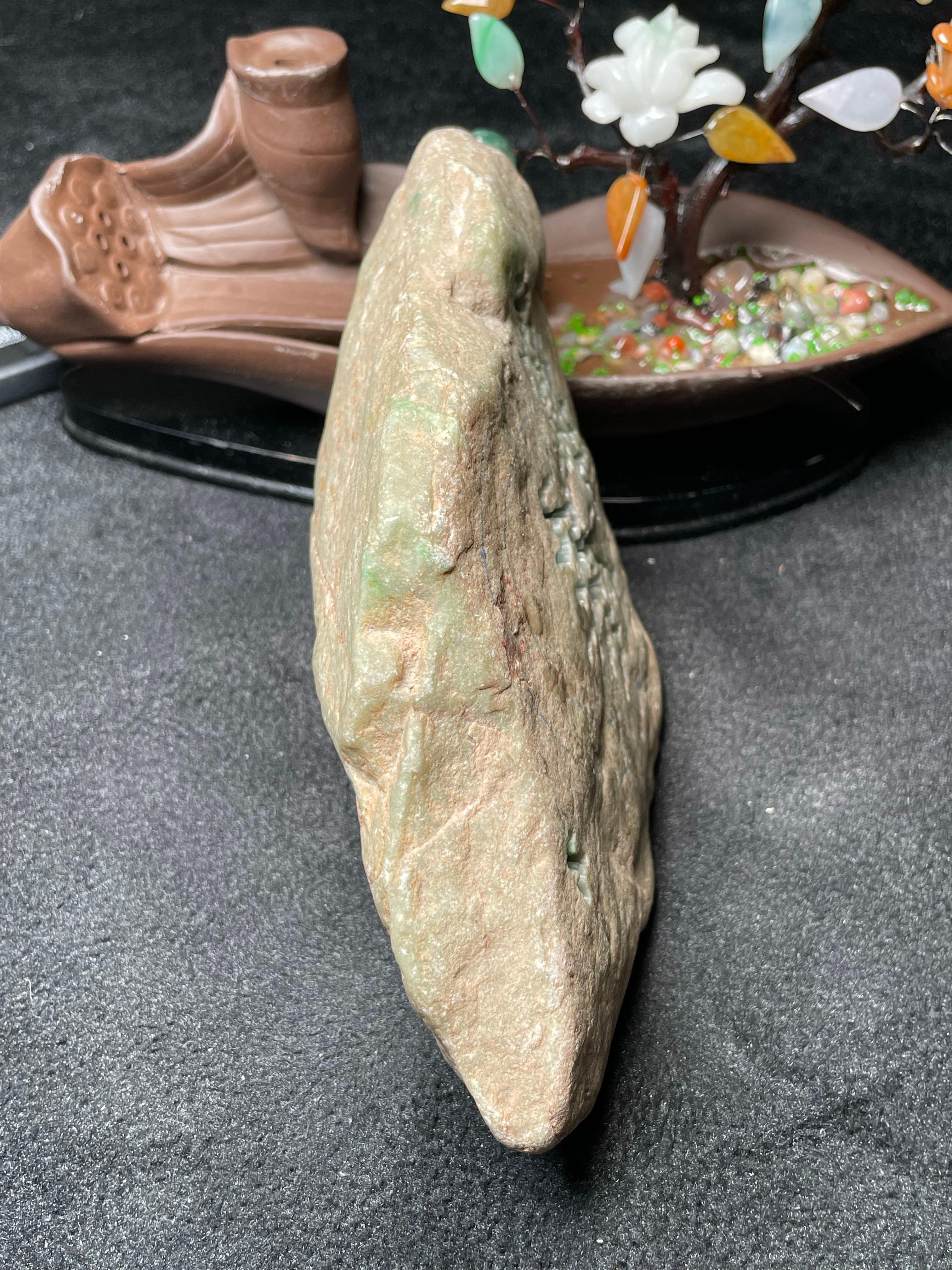 木那开窗冰晴飘色手镯料（yc506111）