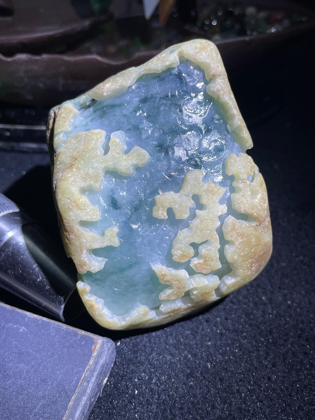 木那开窗冰飘花牌子料（yc703706）