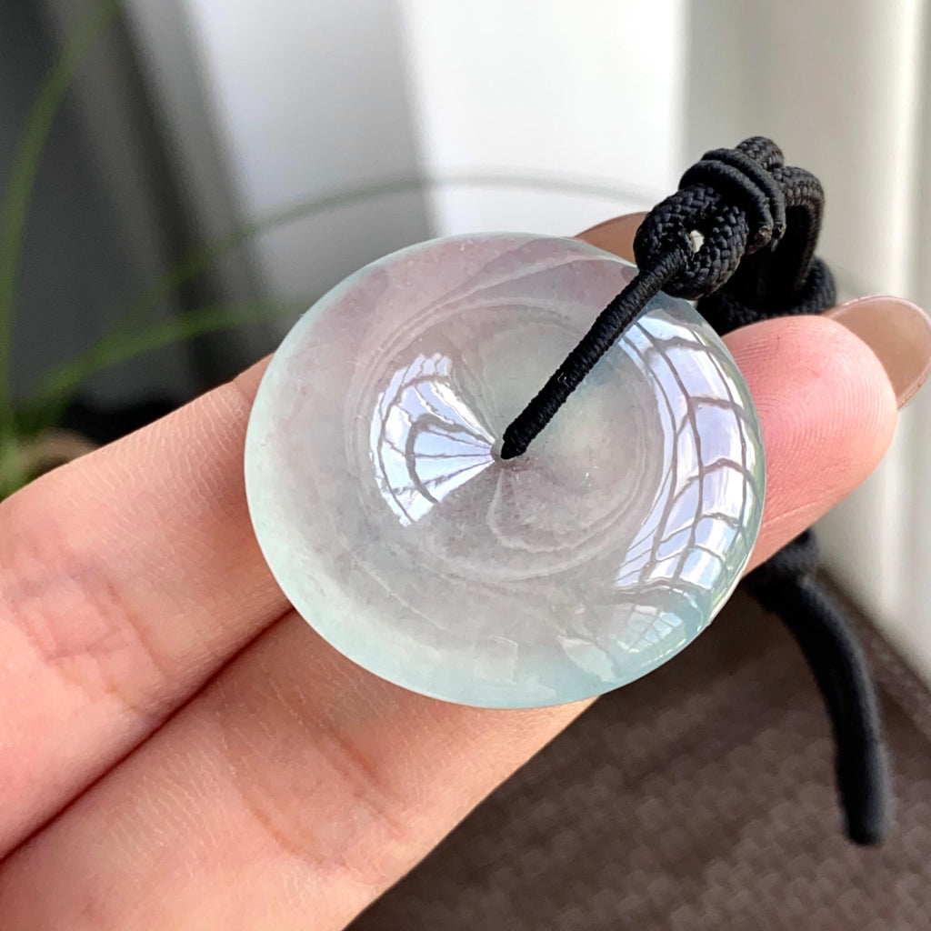 冰种晴底平安扣吊坠（yc263864）