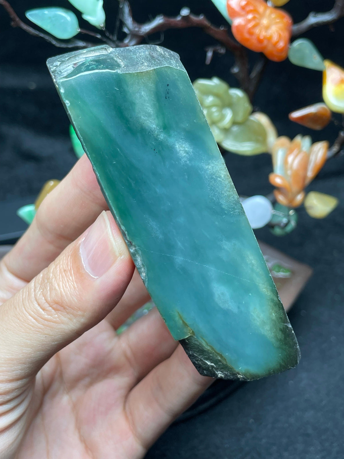 冰种湖水底片料（yc710536）