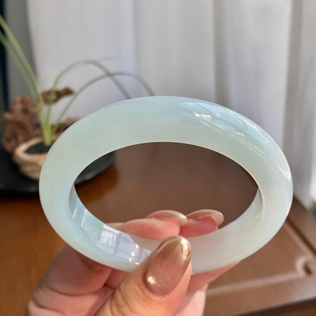 糯冰种晴底平安镯（54圈）（yc259081）