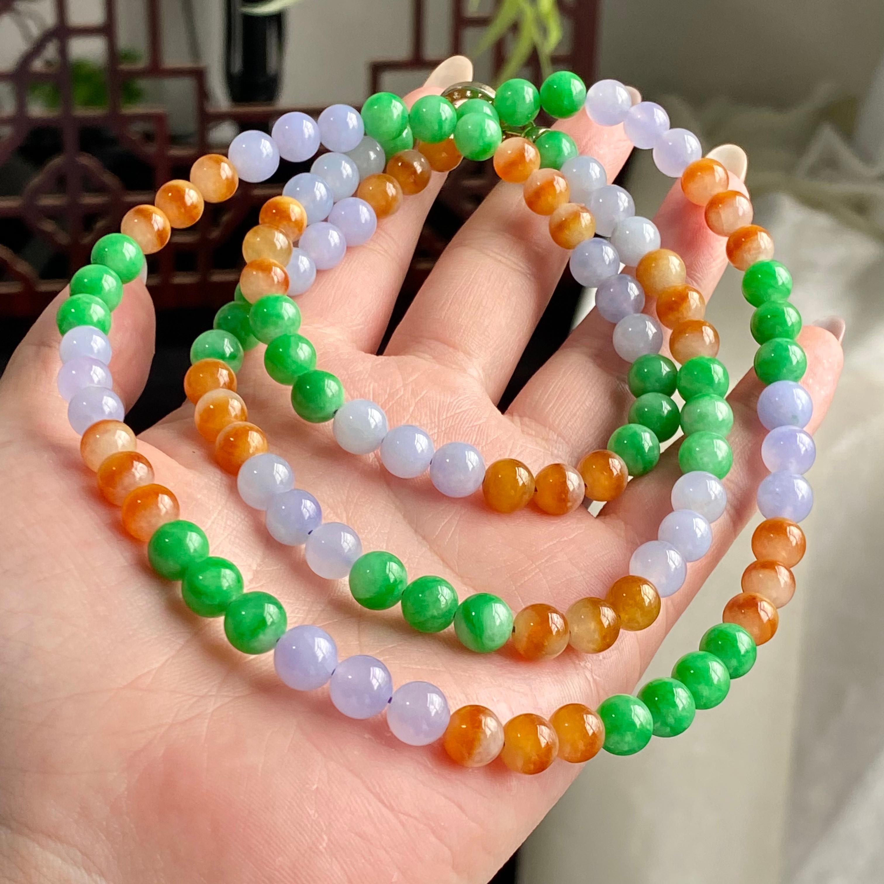 冰种多宝珠链（107颗）（yc196874）