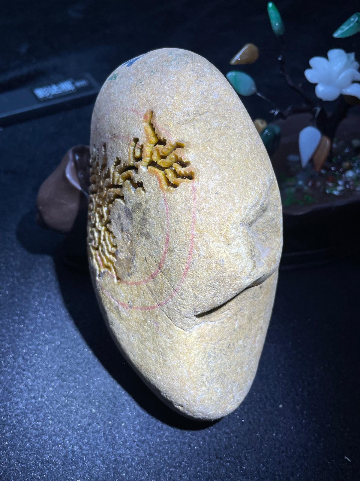 大马坎开窗白底加黄（yc703625）