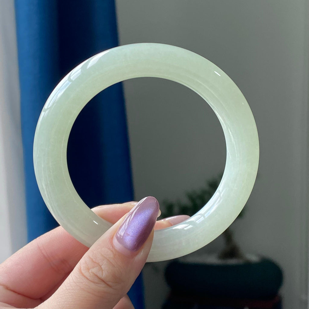 细糯种晴底圆条手镯（57圈）（yc196172）