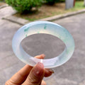 冰种飘花平安镯（55.3mm）（yc281523）