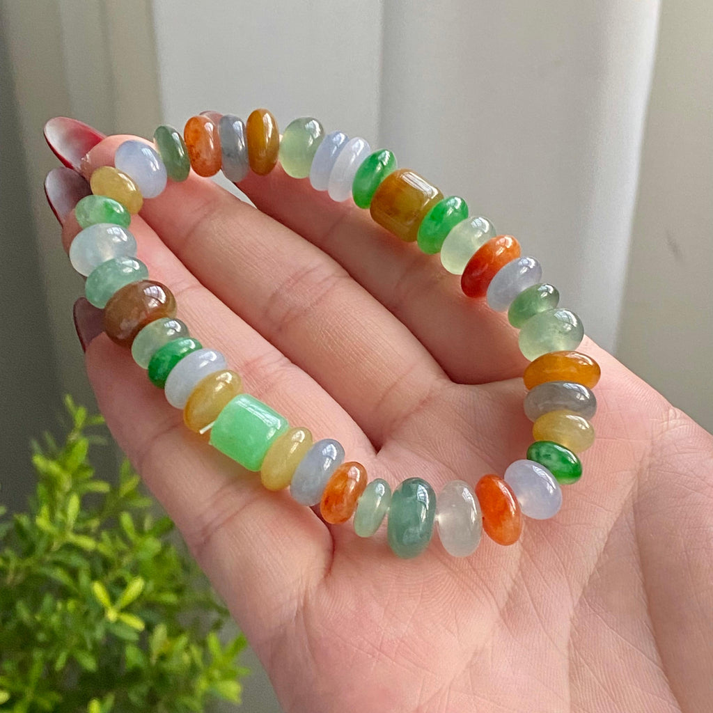 冰种多宝单圈手串（yc215253）