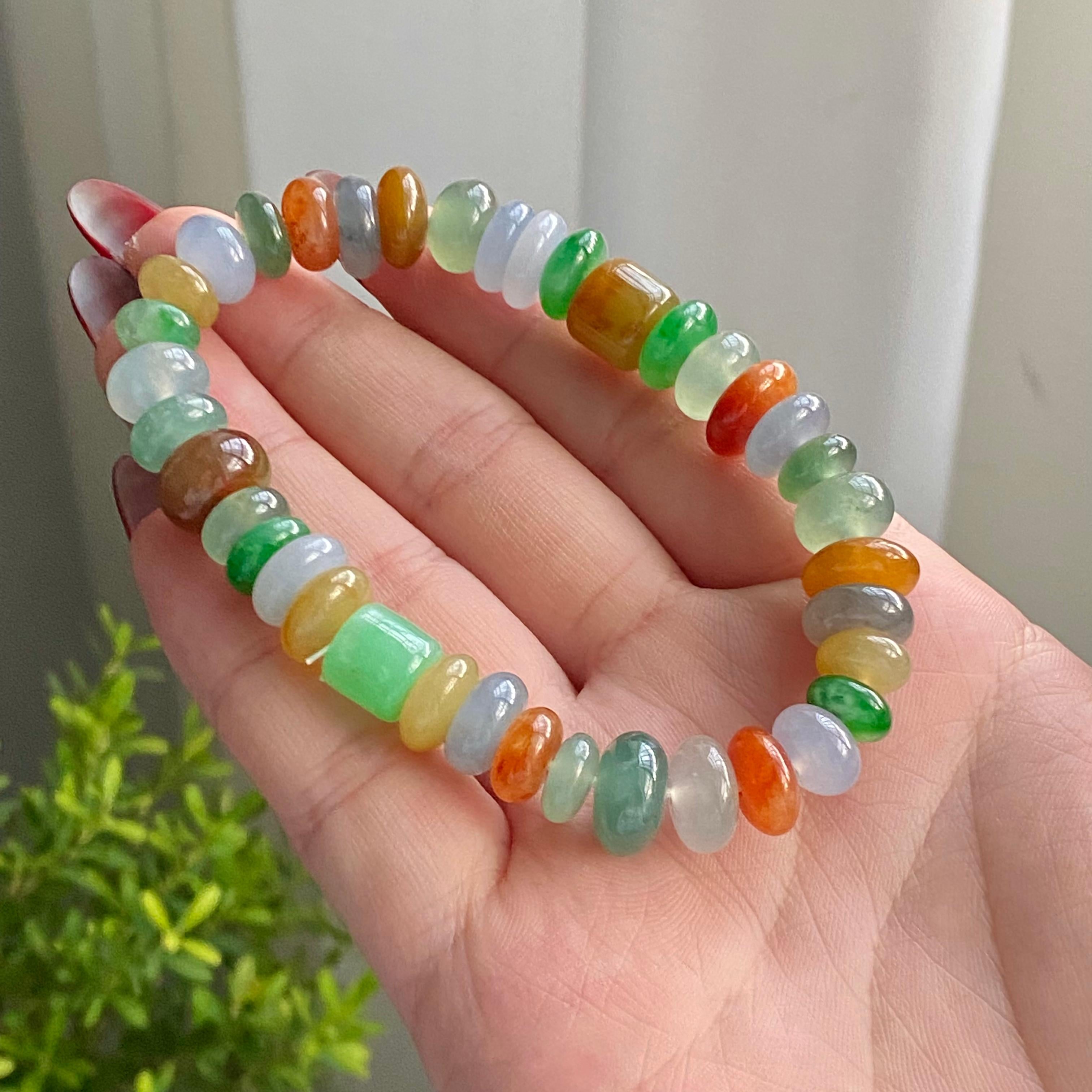 冰种多宝单圈手串（yc215253）