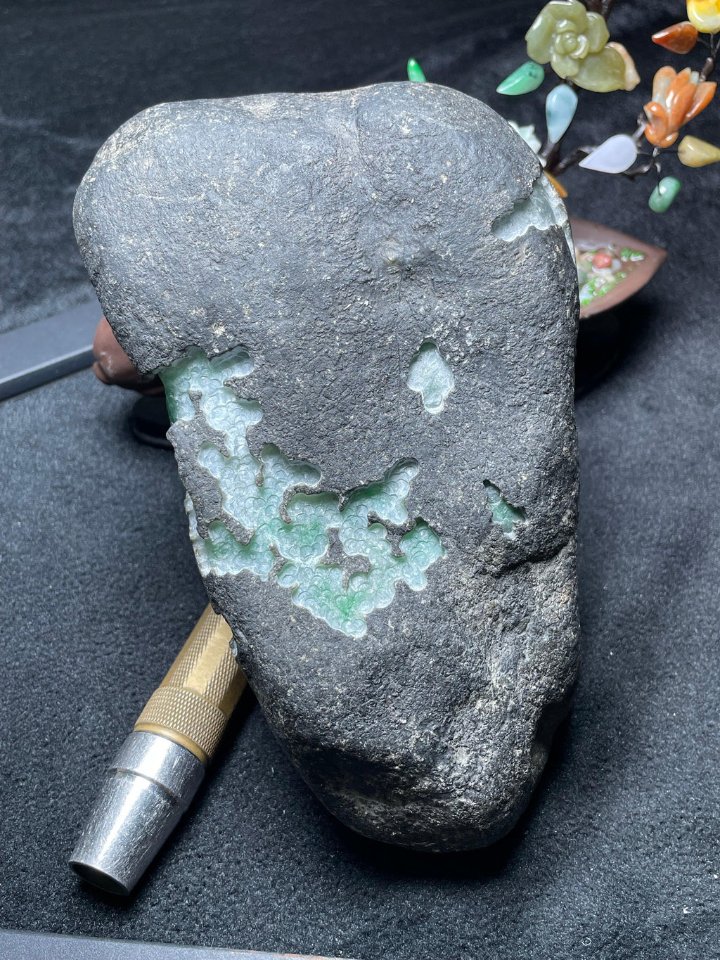 莫湾基开窗冰底飘阳绿（yc692905）