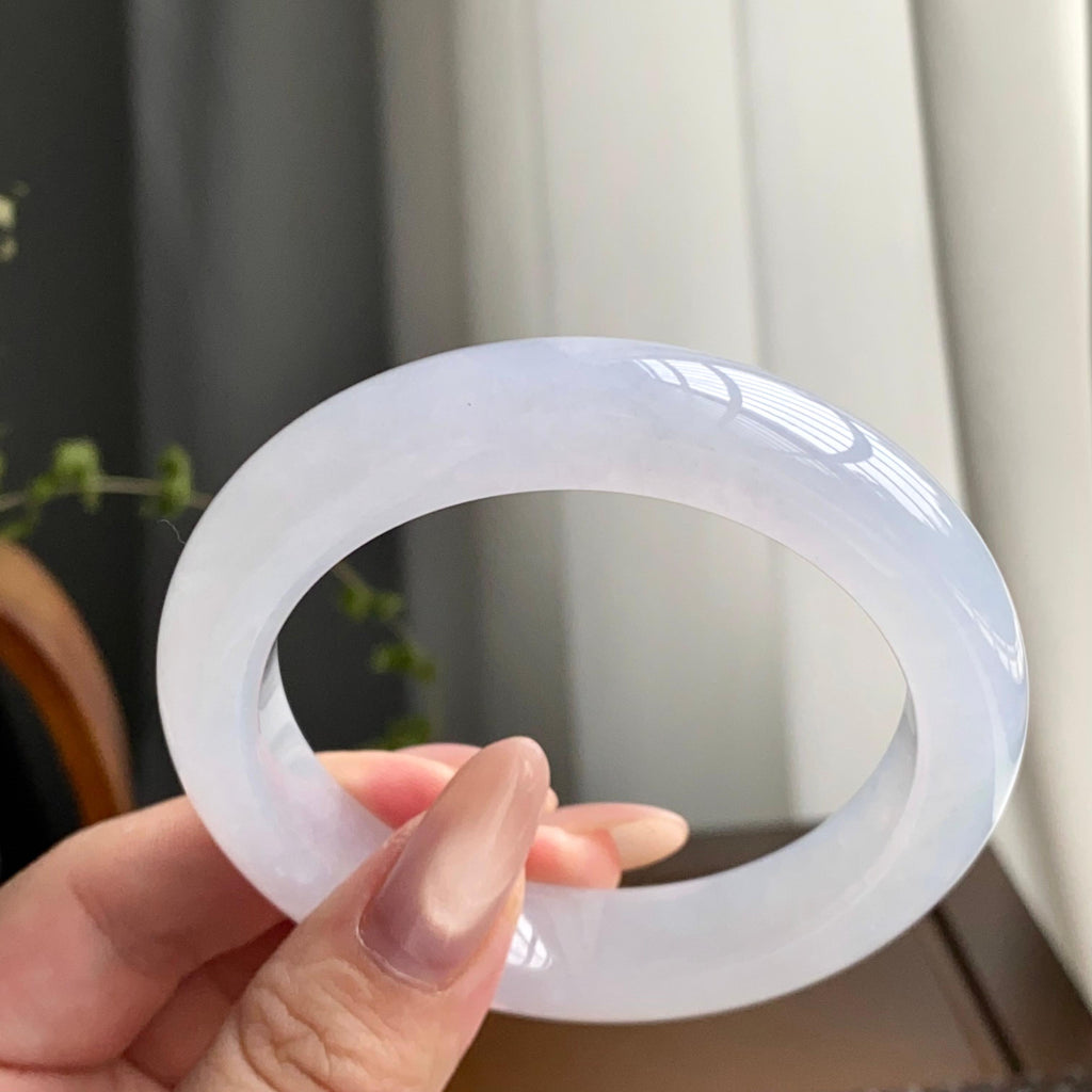 冰种白月光平安镯（56圈）（yc247639）