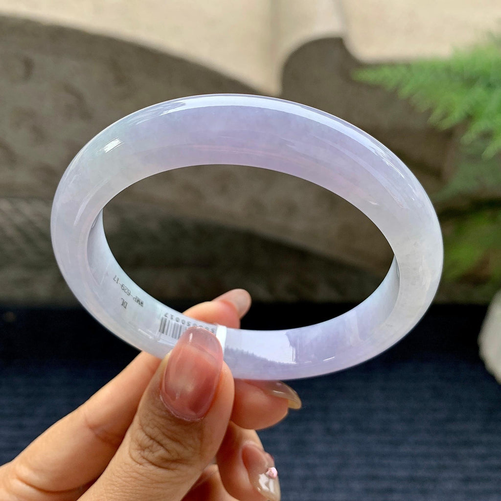 细糯种紫罗兰平安镯（58.1mm）（yc281535）
