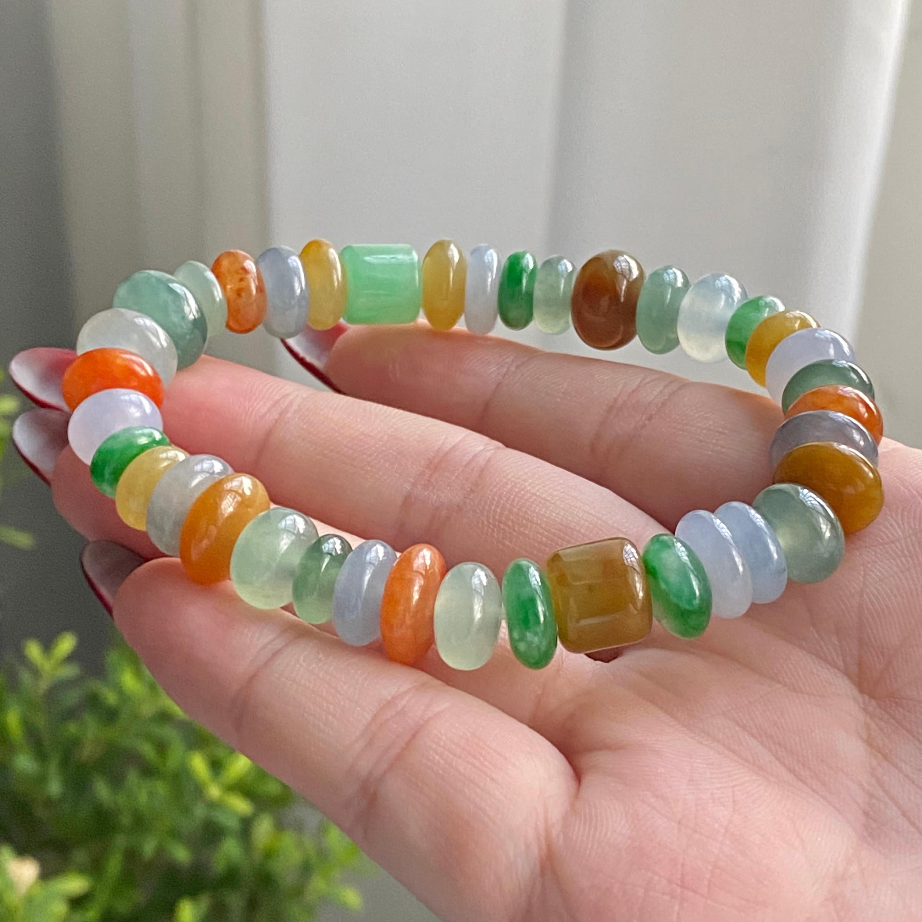 冰种多宝单圈手串（yc215253）