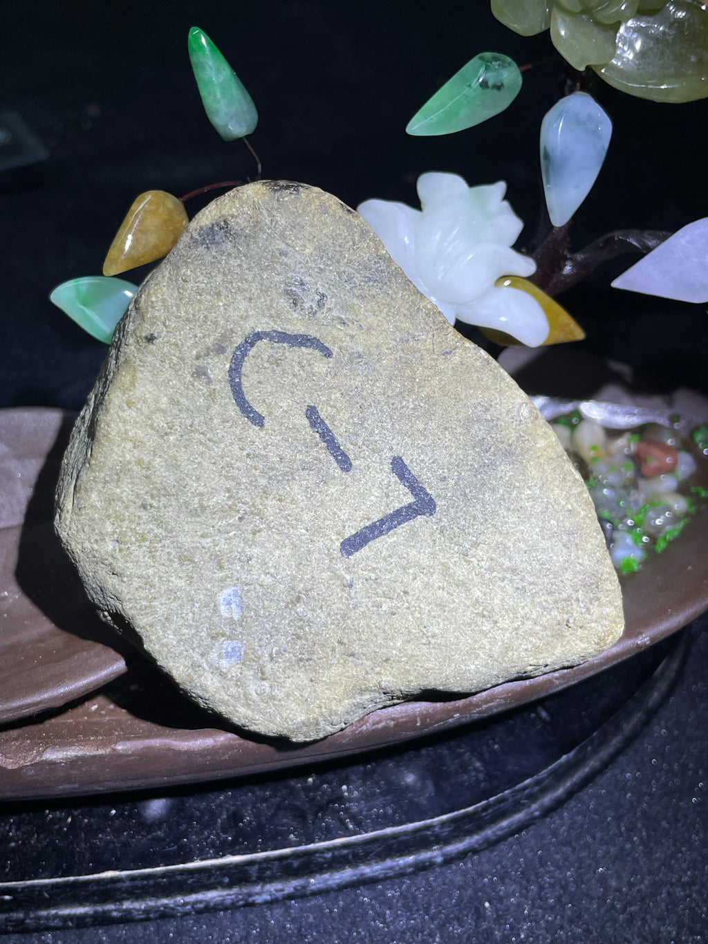 莫西沙开窗冰晴牌子料（yc707360）