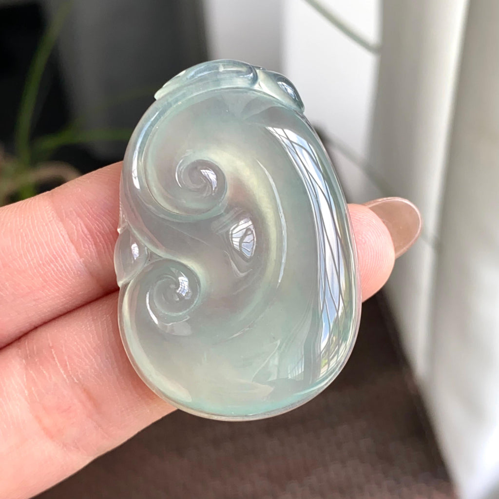 冰种晴底如意吊坠（yc263805）