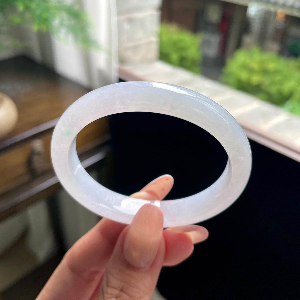 细糯种白月光飘绿贵妃 52圈 天然缅甸A货翡翠（yc696410）