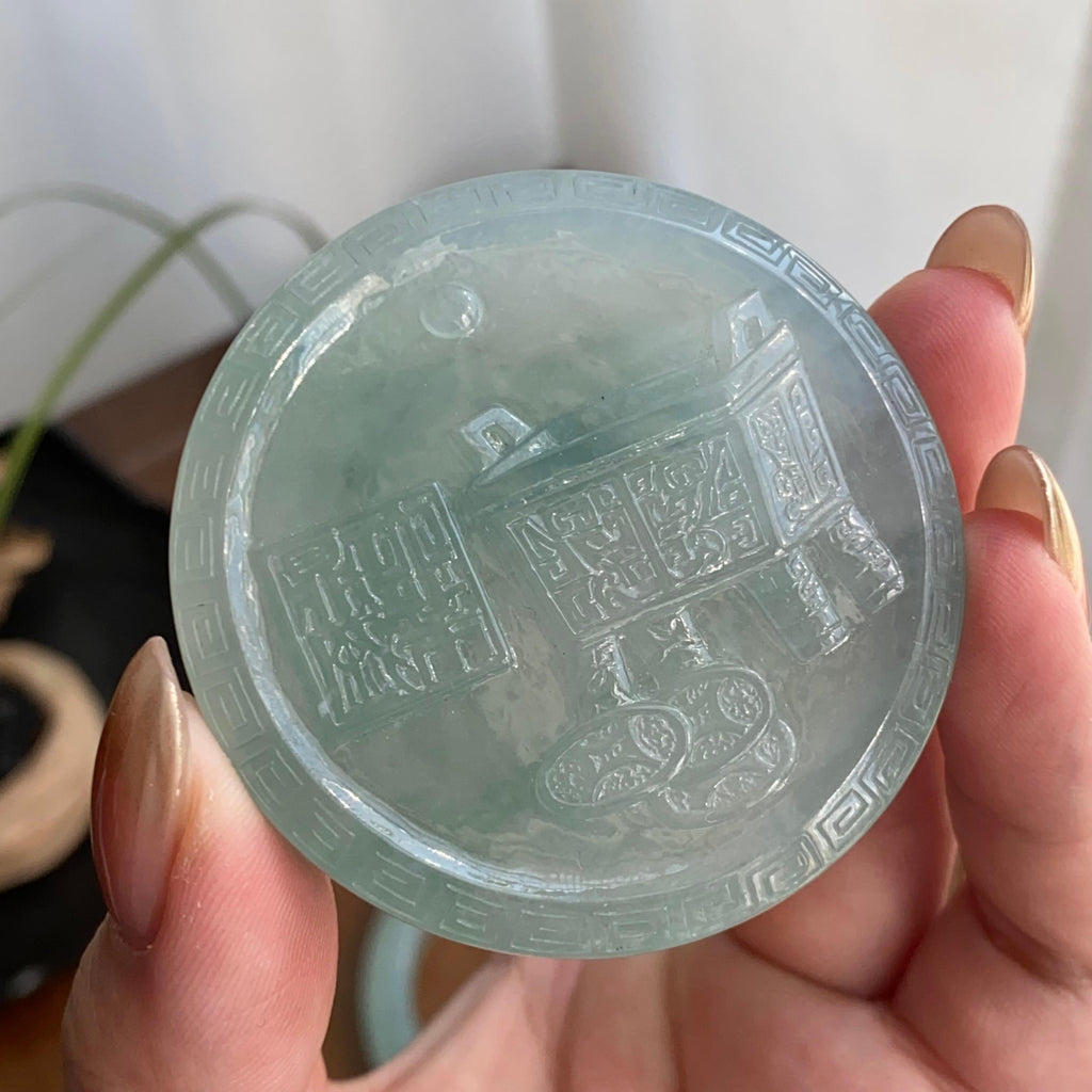 冰种晴底平安镯套装（58圈）（yc258997）