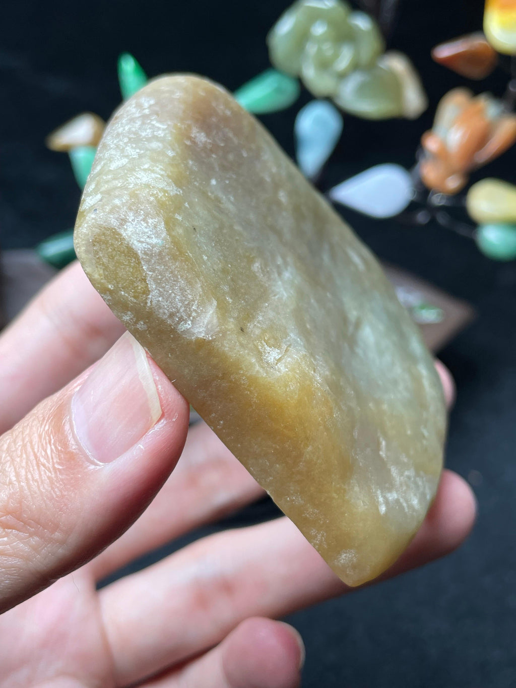 大马坎黄加绿牌子料（yc521729）