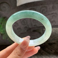 细糯种湖水绿半山水正圈平安扣 55.7圈 天然A货缅甸翡翠（yc693087）