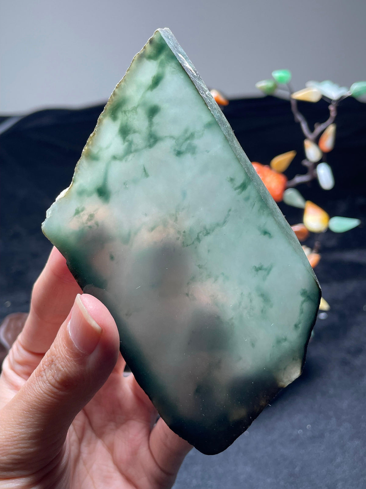 一手三片冰飘花牌子料（yc536437）