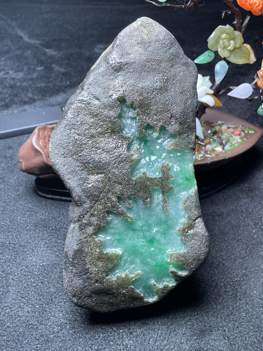 莫西沙开窗冰底飘阳绿（yc692737）