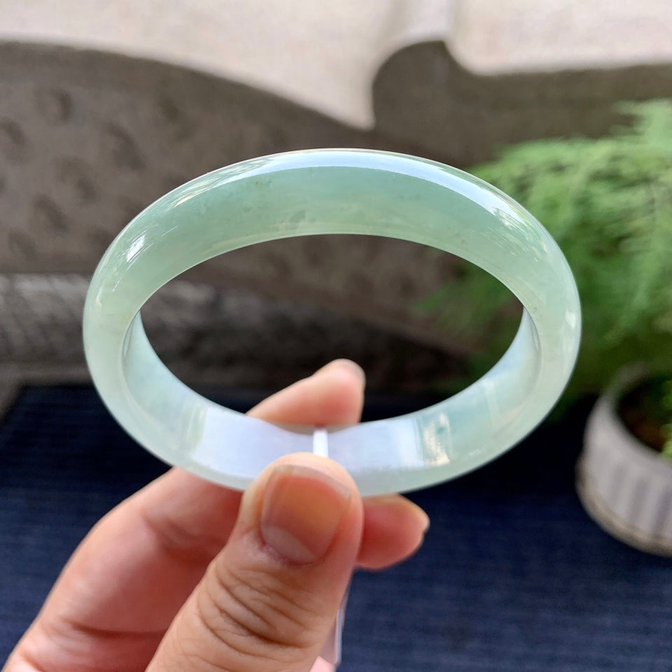 细糯种晴底贵妃手镯（55.4mm）（yc093318）