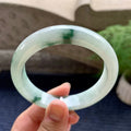 细糯种飘花平安镯（60mm）（yc114581）