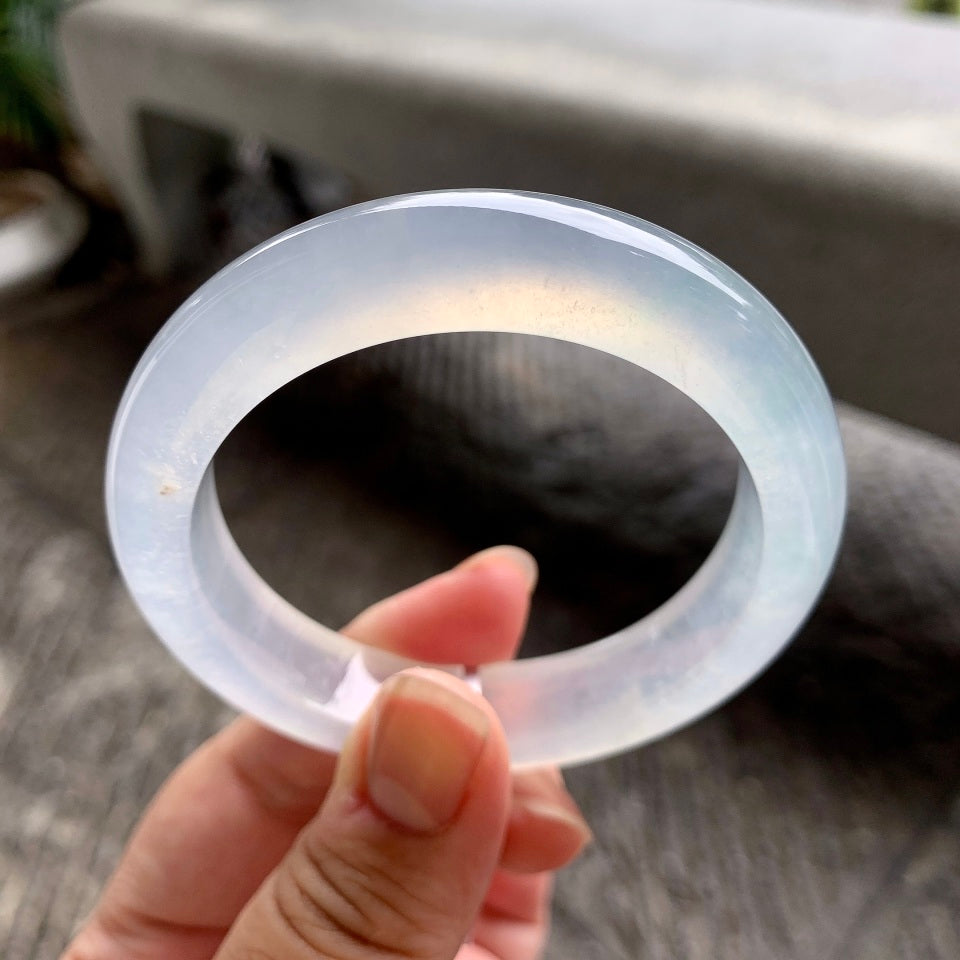 冰种无色平安镯（54mm）（yc096246）