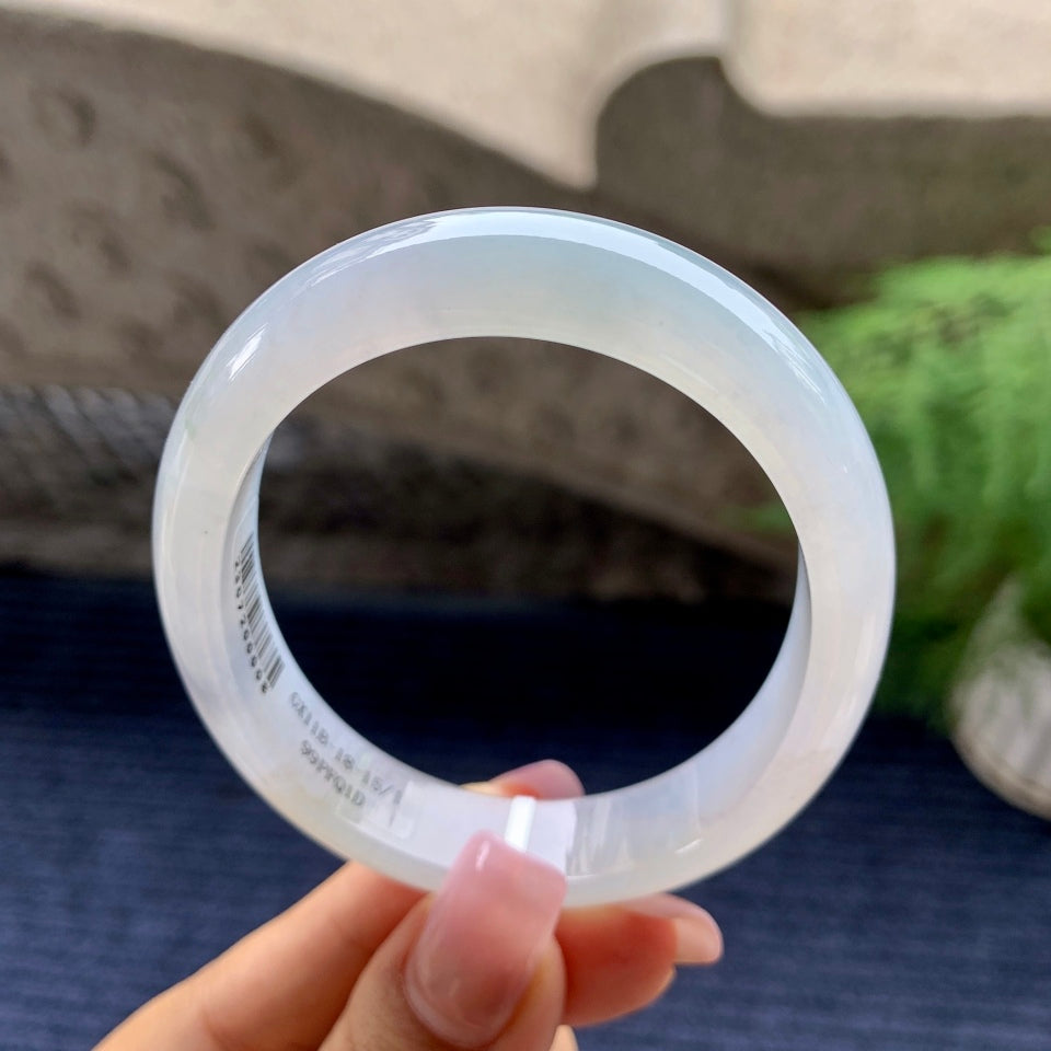 糯冰种无色贵妃手镯（57mm）（yc101904）