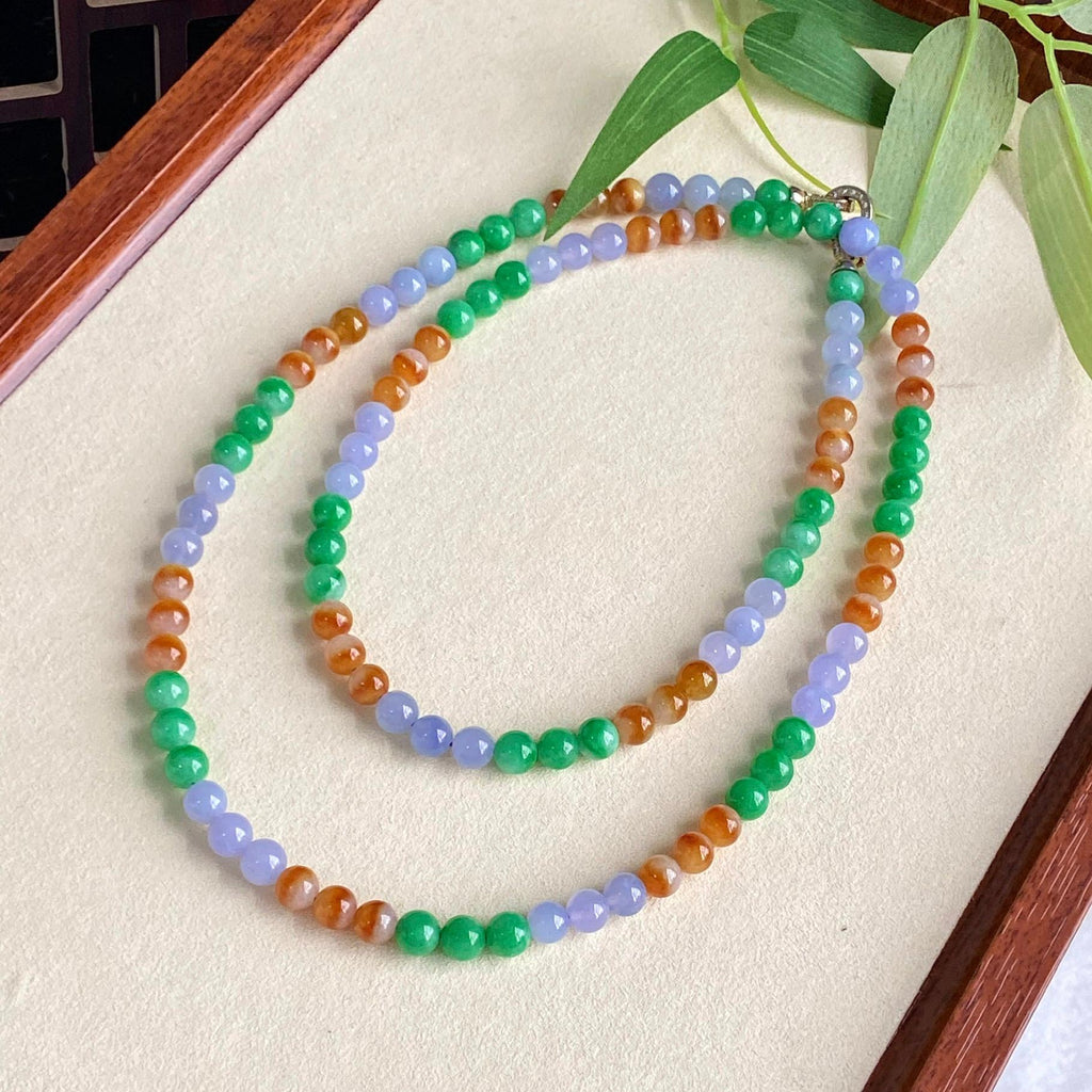 冰种多宝珠链（107颗）（yc196874）