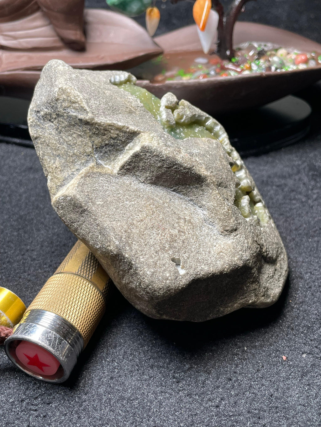 莫西沙开窗冰黄飘花（yc502740）