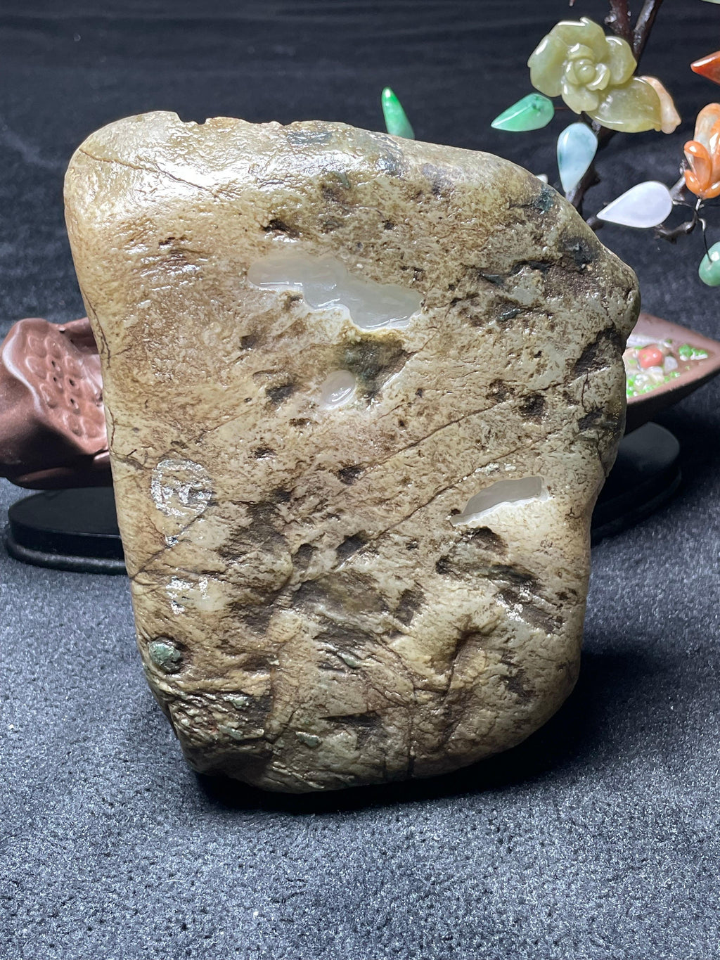 极品后江雪花棉春彩飘色花开窗料（yc692949）