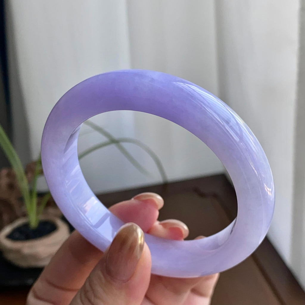 细糯种紫罗兰平安镯（56圈）（yc259119）