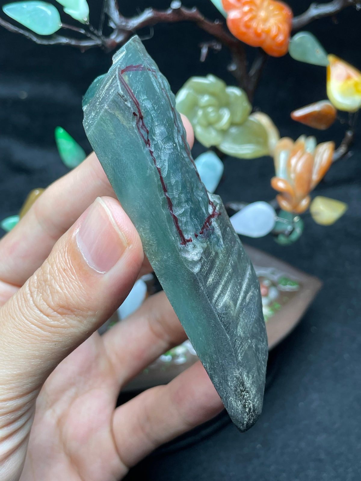 冰种湖水底片料（yc710536）