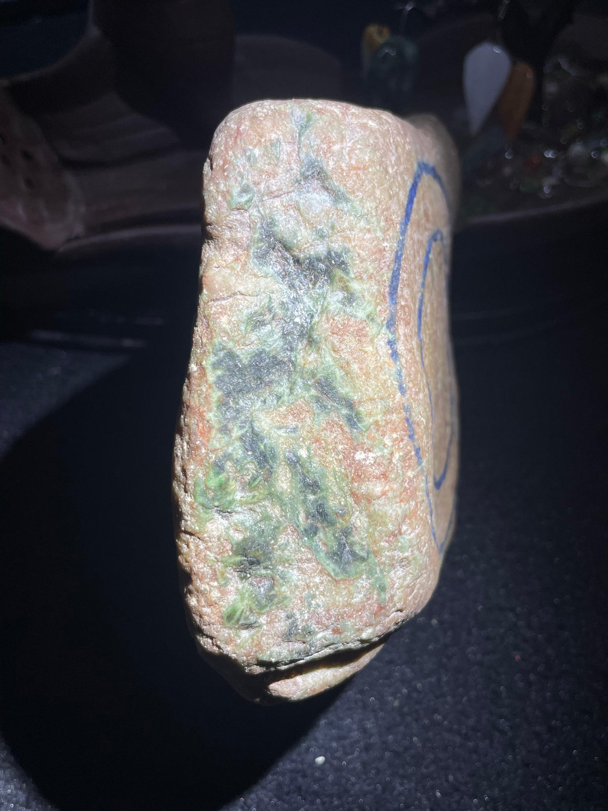 全赌木那飘花手镯料（yc700861）