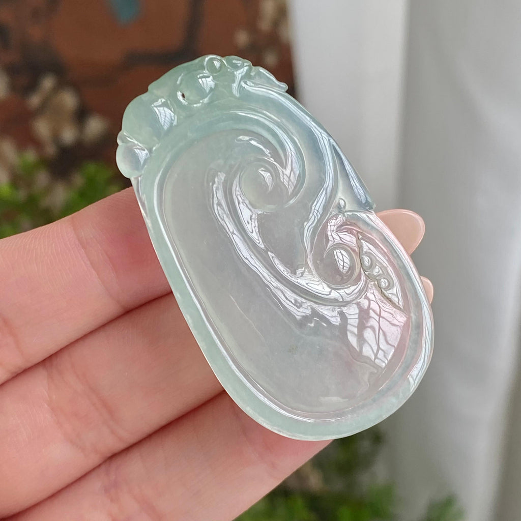 冰种晴底如意吊坠（yc231968）