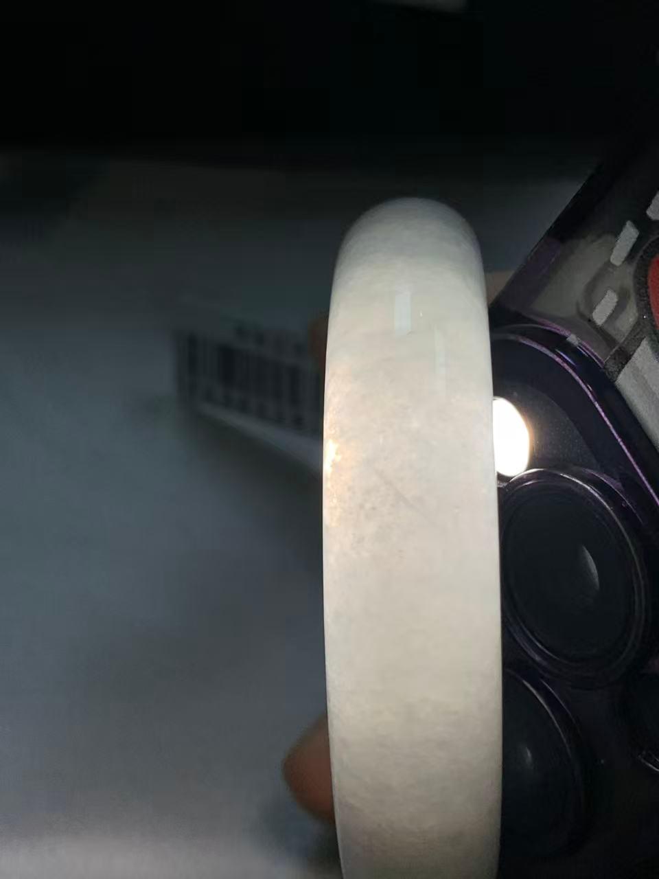 细糯种晴底平安镯（56.2mm）（yc280852）