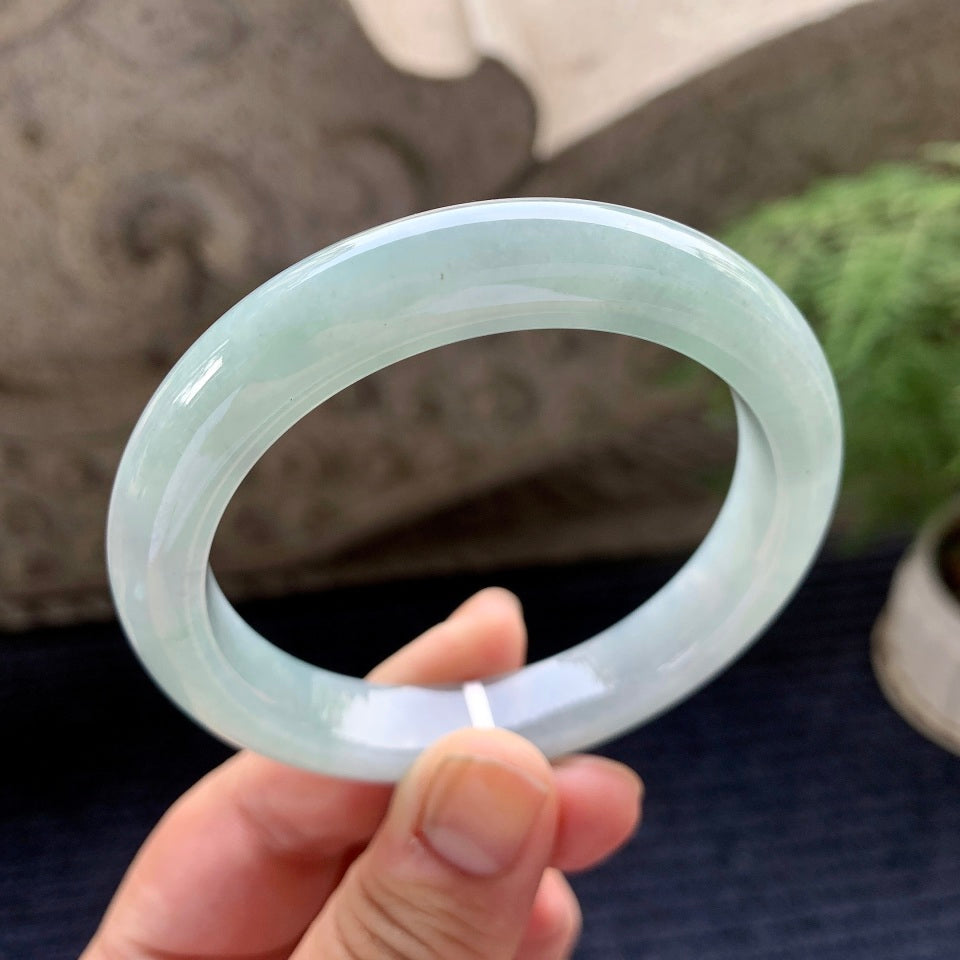 细糯种晴底平安镯（57.6mm）（yc090920）