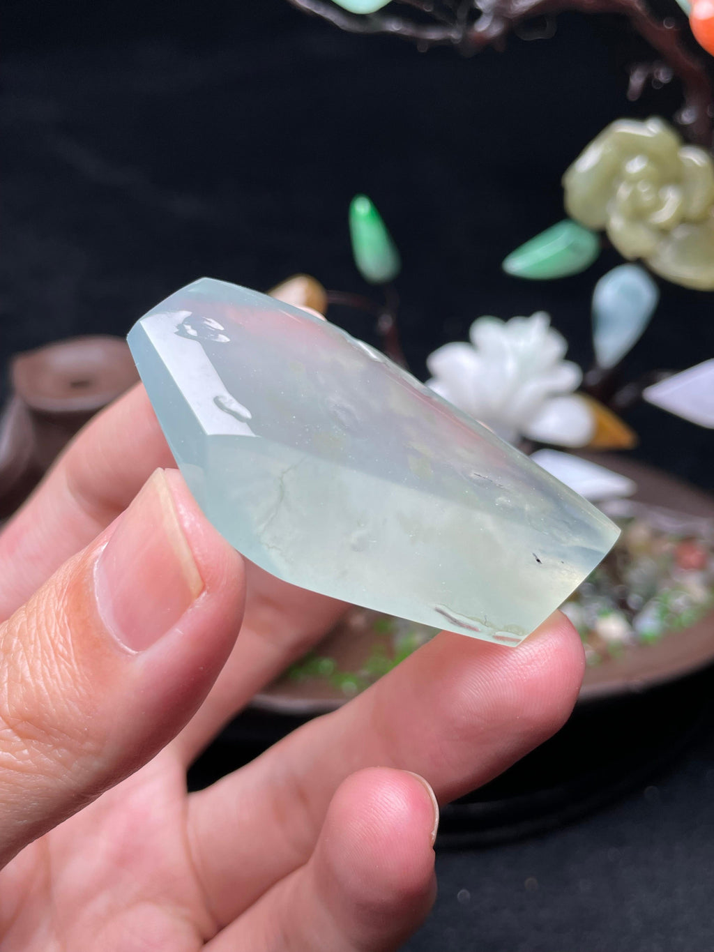 高冰雪花棉挂件料（yc508430）