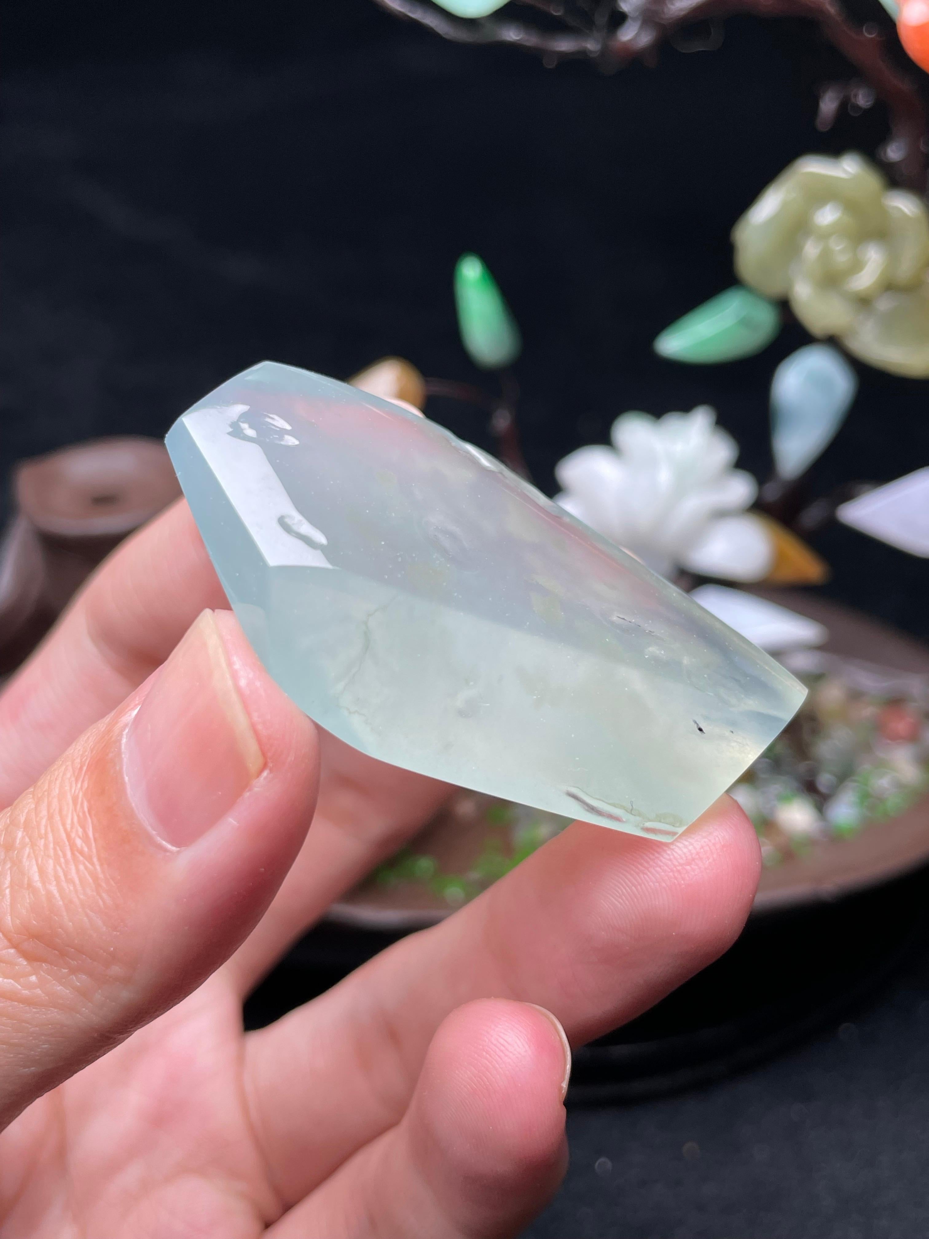 高冰雪花棉挂件料（yc508430）