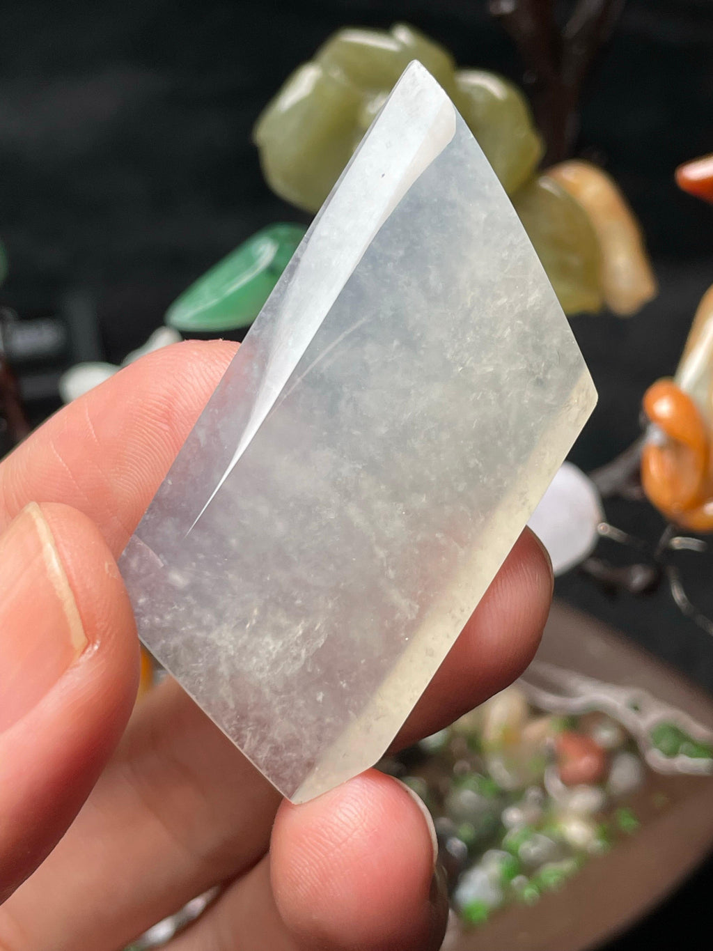 高冰木那雪花棉挂件料（yc503412）
