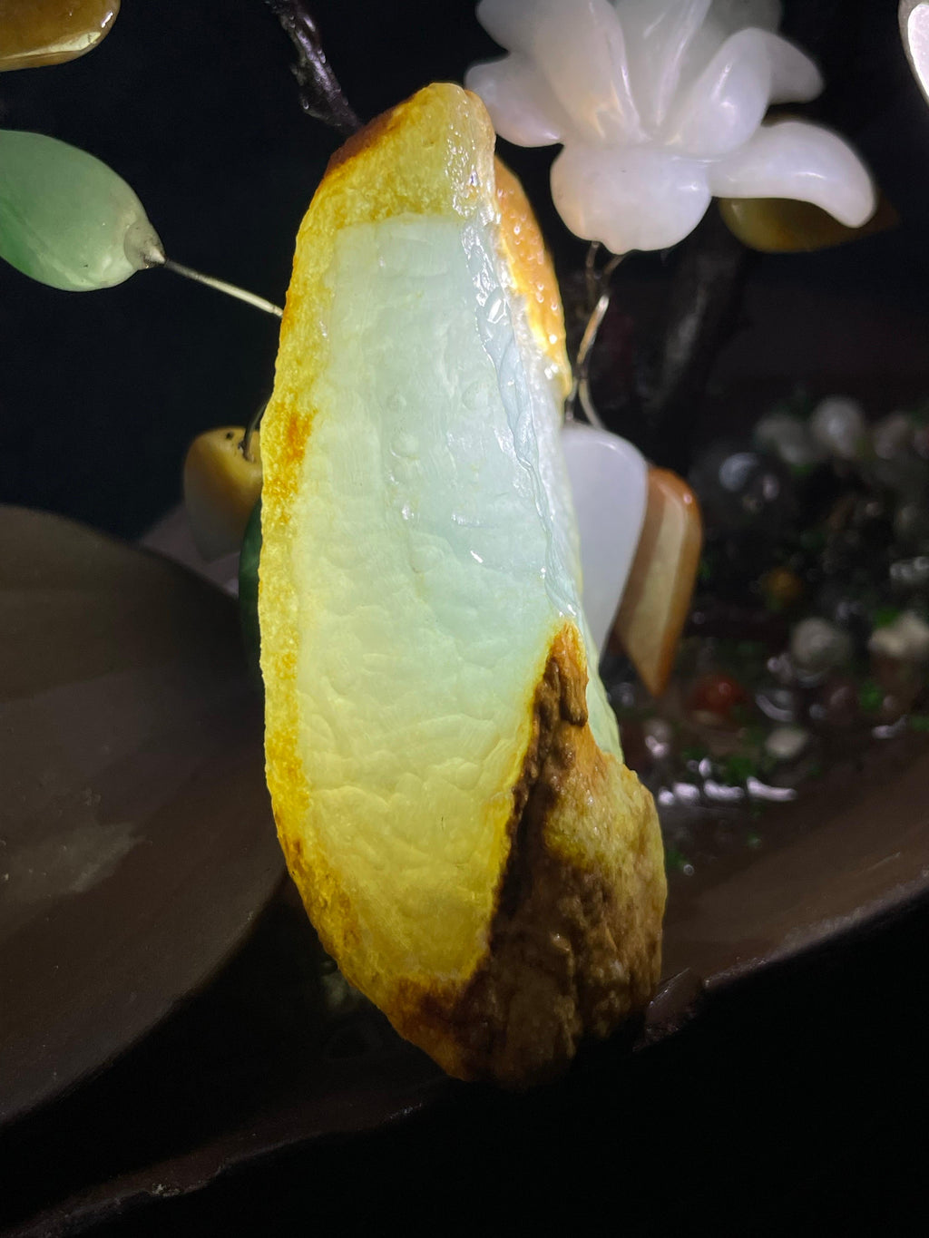 莫西沙开窗冰底挂件料（yc703650）