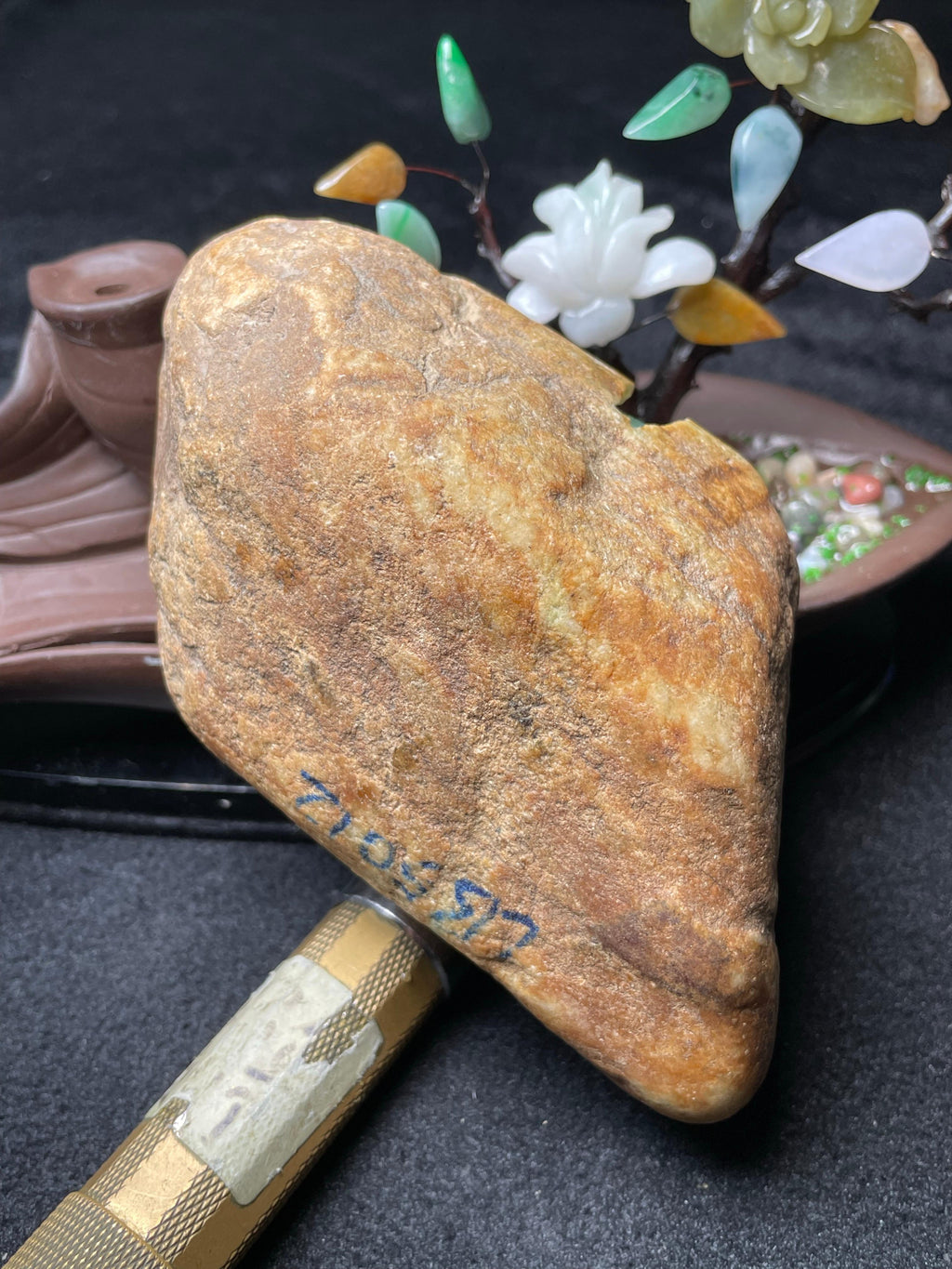 大马坎开窗冰底果绿（yc504919）