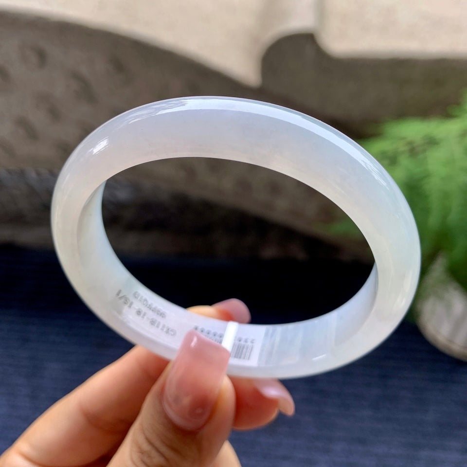 糯冰种无色贵妃手镯（57mm）（yc101904）