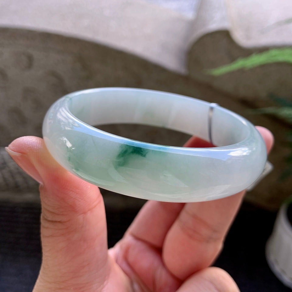 糯冰飘花轮胎手镯（60.2mm）（TF06271609）