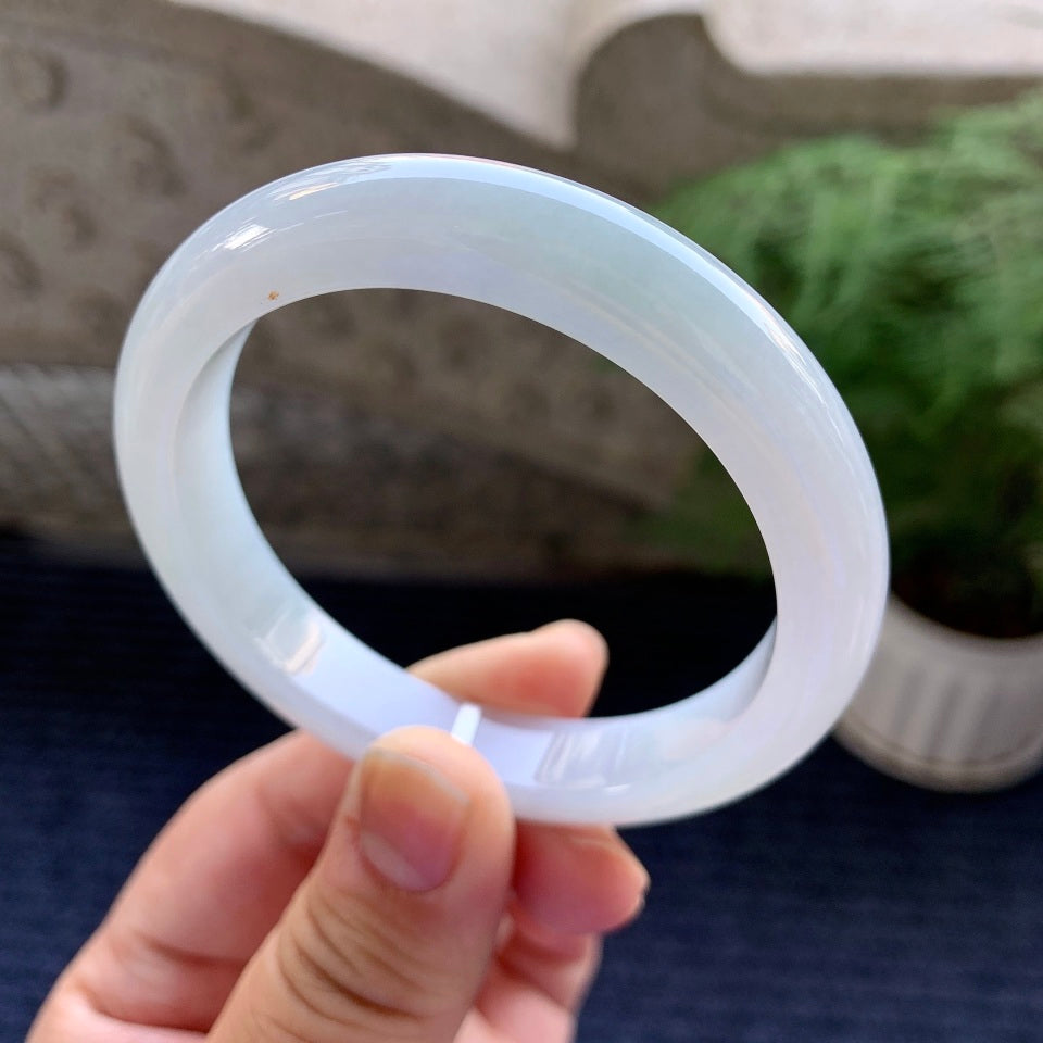 细糯种无色平安镯（55.8mm）（yc079177）